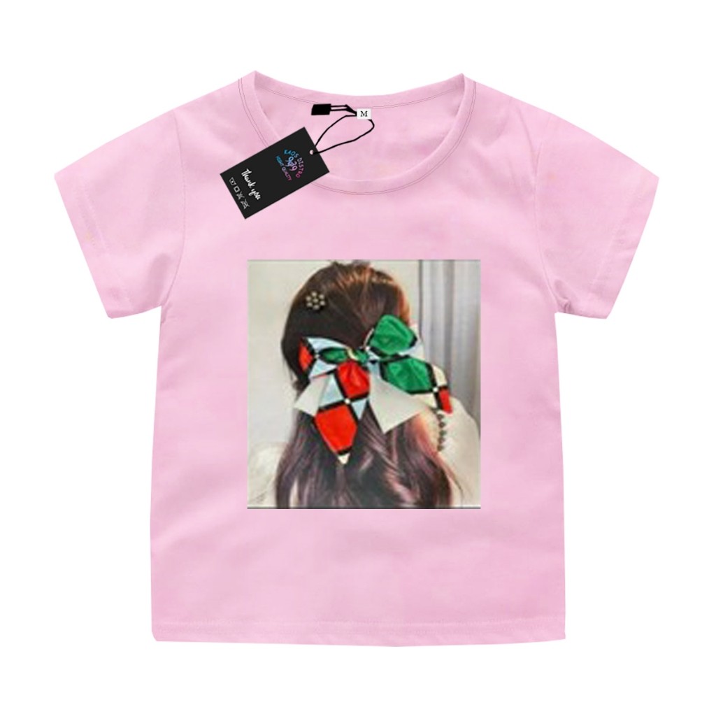 KAOS ANAK PEREMEPUAN SABLON DIGITAL Toko Baju Anak 9939 0-4 Tahun