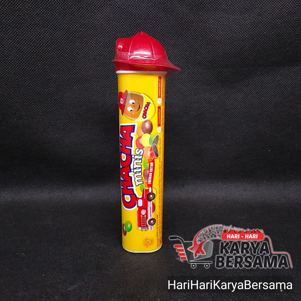 

MAKANAN RINGAN DELFI CHACHA MINIS TUBE COKELAT 30GR ( WARNA KEMASAN RANDOM )