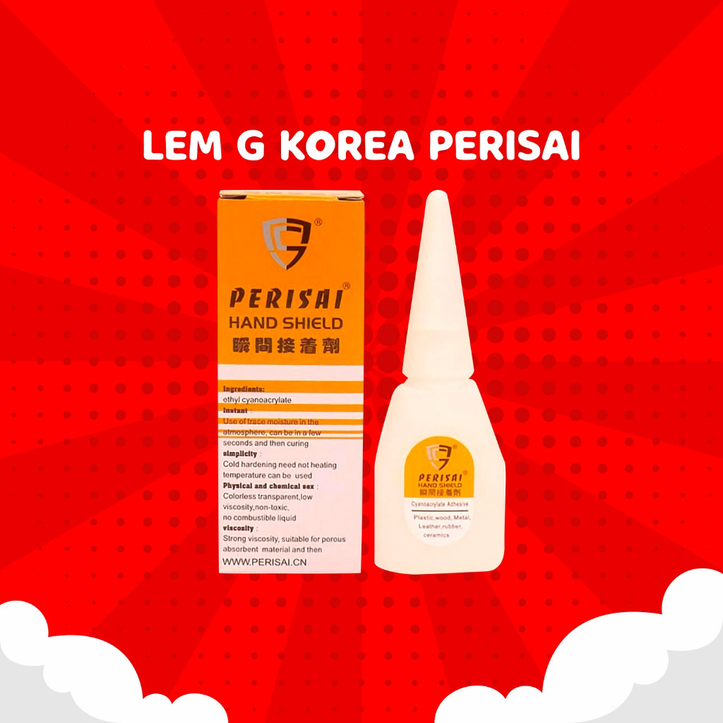 

Lem Korea Perisai (1pcs) - Lem G Perisai Serbaguna