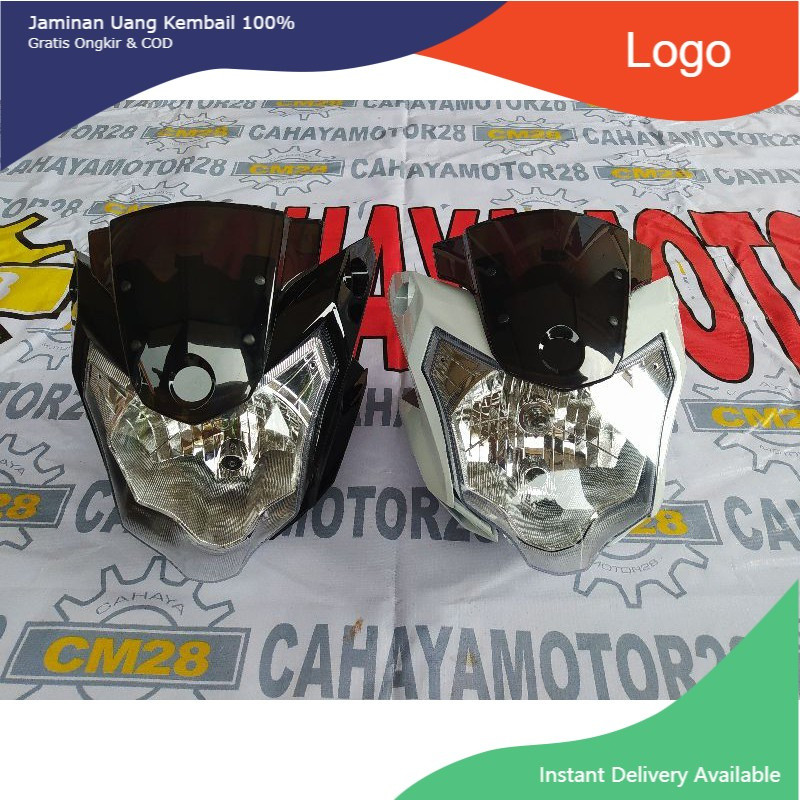 COVER BATOK KEPALA DEPAN & REFLEKTOR LAMPU MOTOR YAMAHA VIXION NEW ADVANCE NVA 2015 2016 TERLARIS
