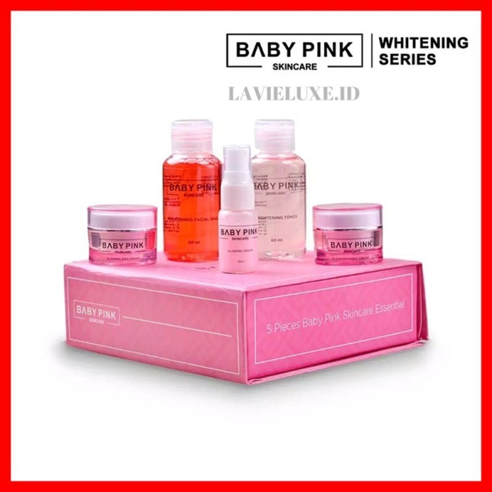 BABYPINK BABY PINK SKINCARE WHITENING SERIES ORIGINAL BPOM PAKET 1 SET