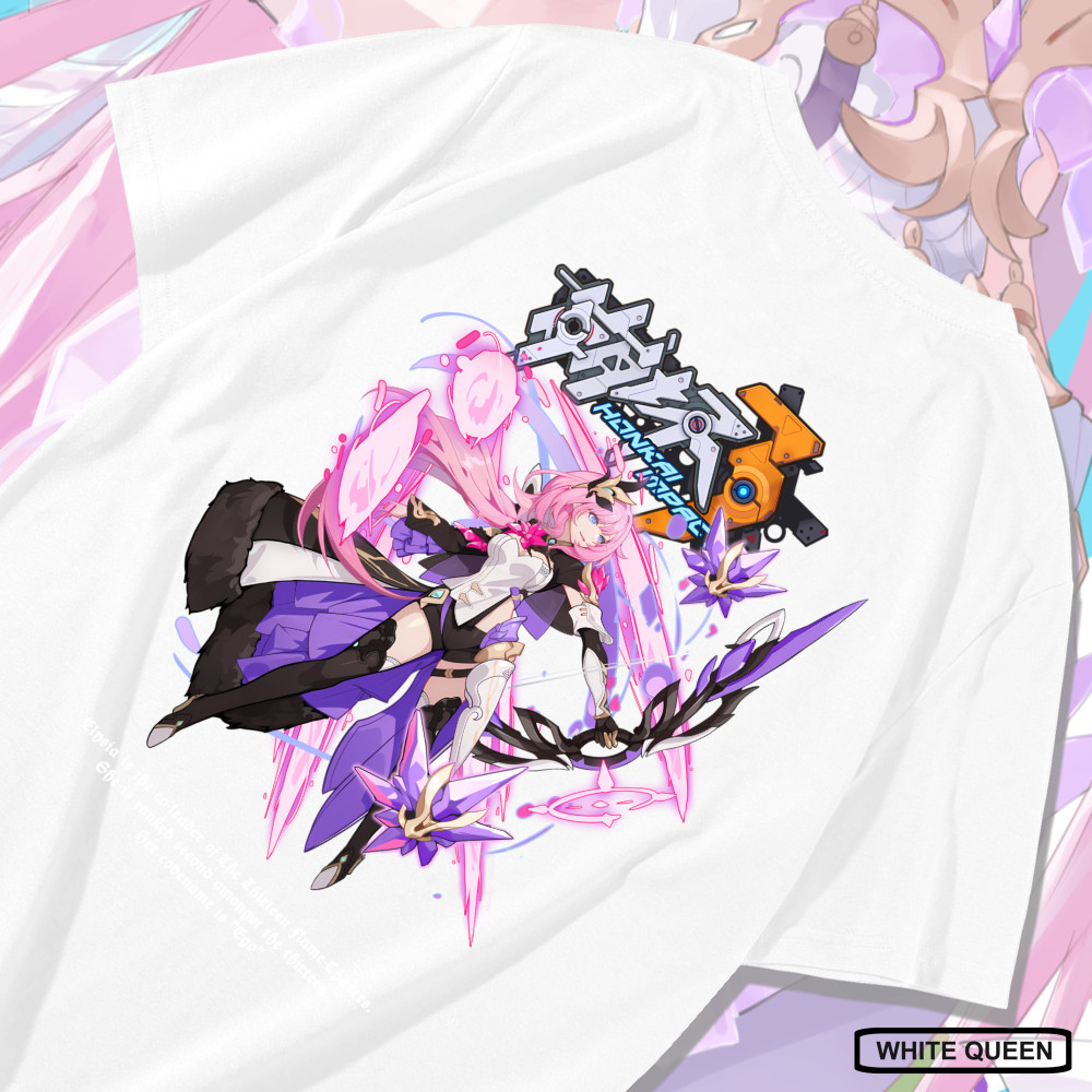 KAOS ELYSIA HONKAI IMPACT 3RD - KAOS DISTRO PRIA & WANITA ANIME & GAME DESIGN HONKAI IMPACT 3RD ELYS