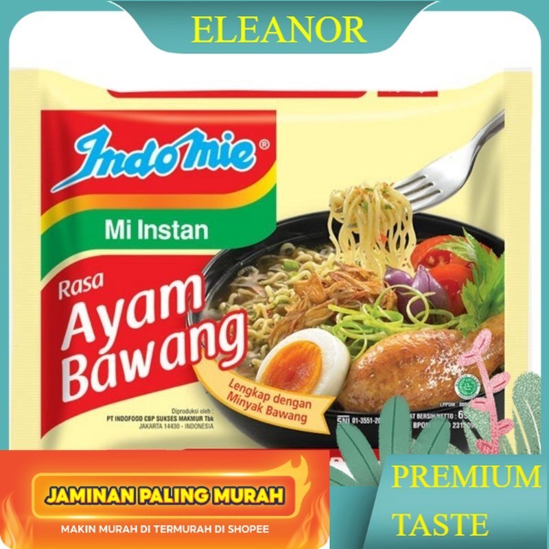 

indomie kuah rasa ayam bawang ayam spesial kaldu ayam kari - ELEANOR