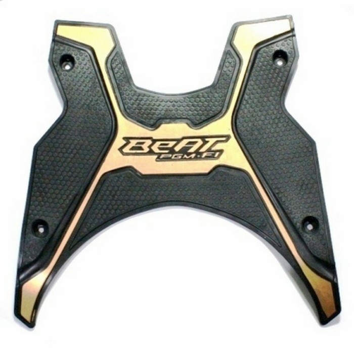 Karpet - injakan- alas kaki motor beat fi 2013-2015 - gold, beat 2013-2015