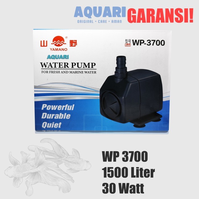 POMPA AIR AQUARIUM DAN KOLAM YAMANO WP 3700