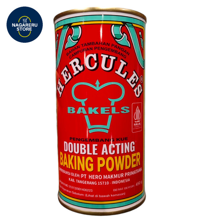 

Hercules double acting baking powder 450gr