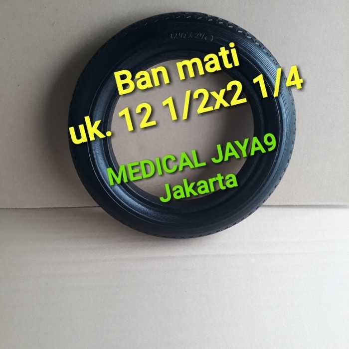 Ban mati Kursi Roda Ukuran 12 1/2x2 1/4 Kursi Roda Travel gea fs 868