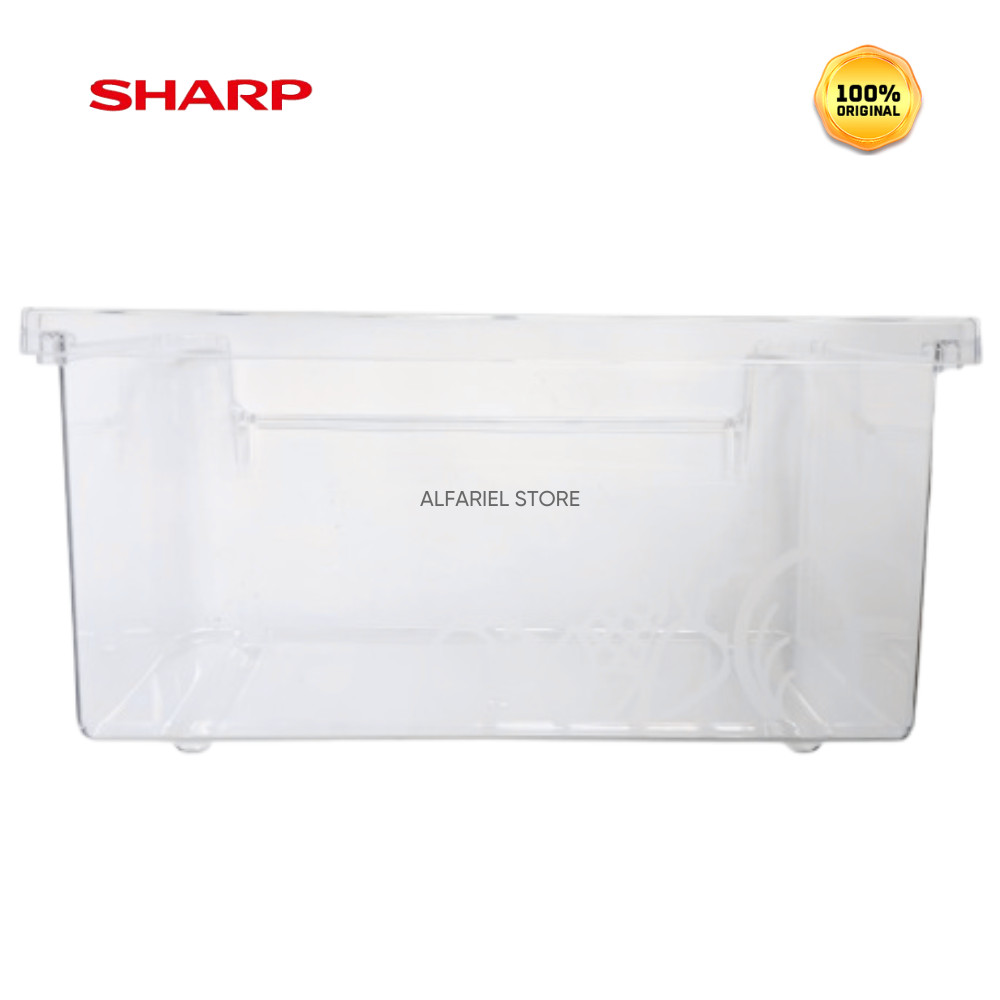 Rak Bawah Sayur Dan Buah Kulkas 2 Pintu SHARP SJ-I360FC-GS
