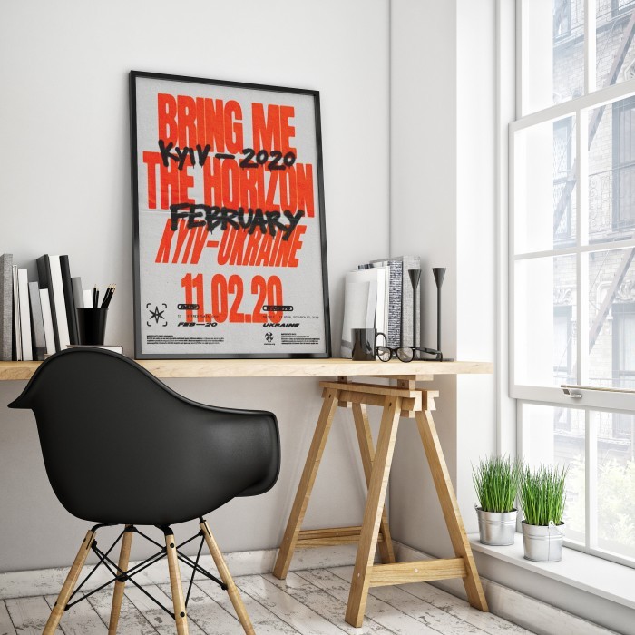 Poster Band Metal BMTH - High Quality Printed