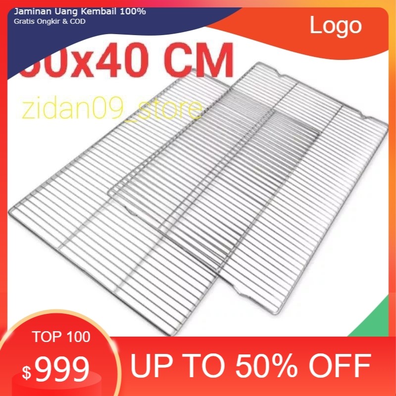 Cooling Rack Ukuran 60x40 Cm Cooling Rack Ukuran Jumbo Rak Peniris Kue Cooling Rack Peniris Makanan/