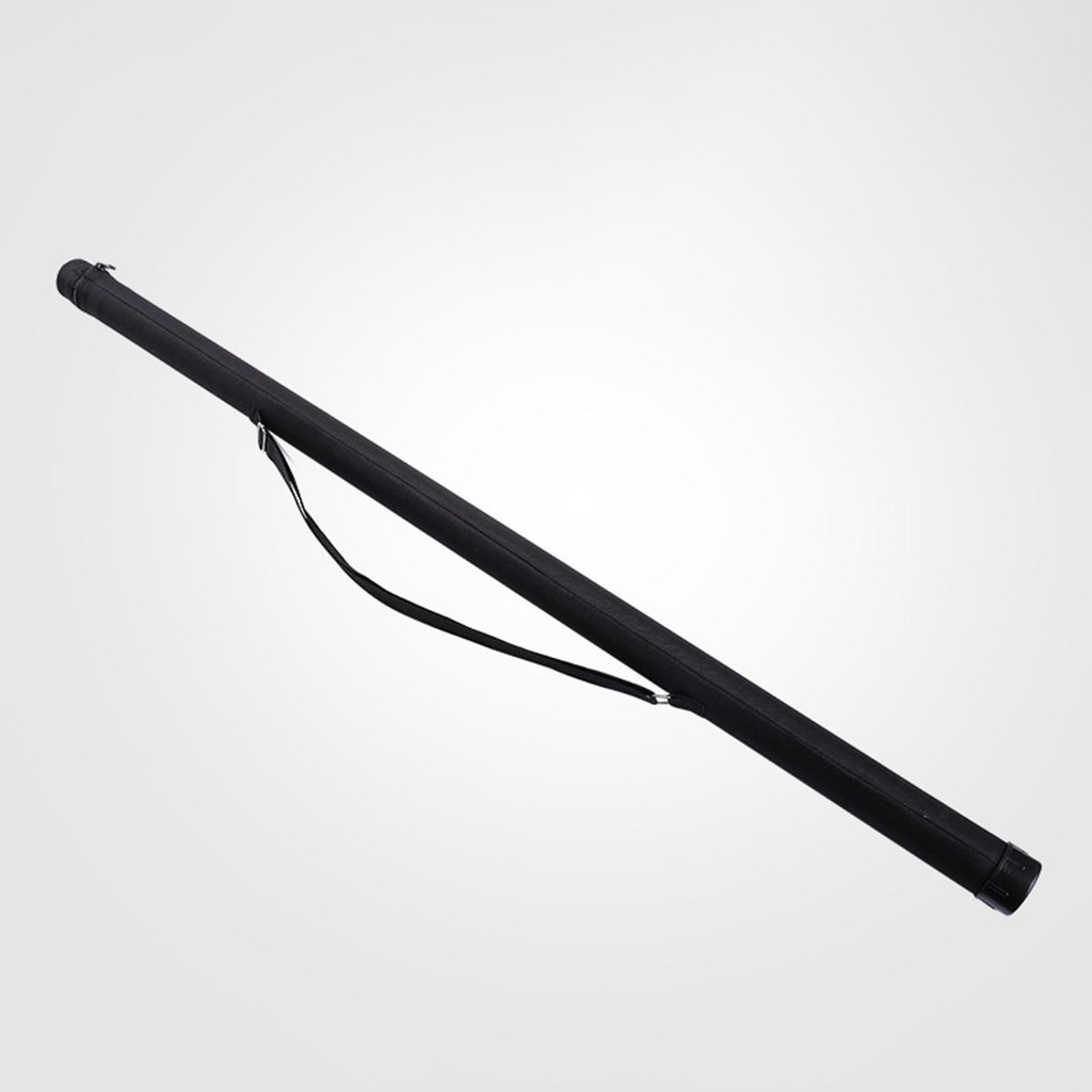 Fishing Rod Tube Container Dustproof Canvas 1.3M Portable Lightweight Fishing Rod Storage Bag with S