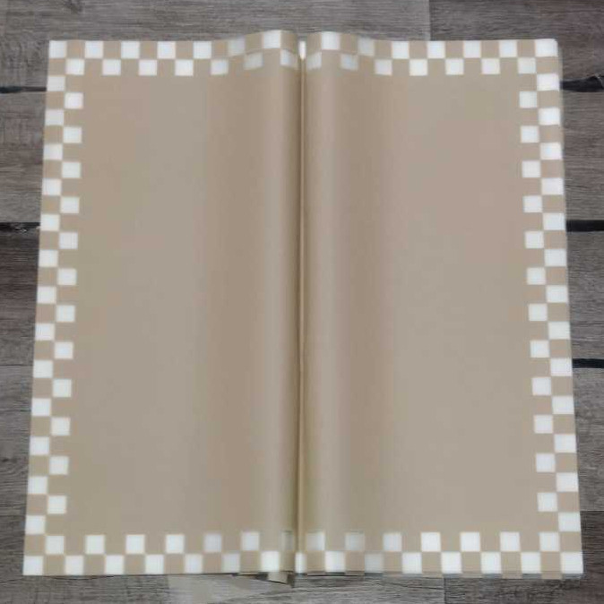 

20 LEMBAR Kertas Buket Bunga Square Pattern Cellophane Flower Wrapping Paper Motif Kota-kotak Florist KB088