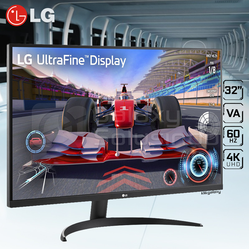 LG 32UR500K-B UltraFine 4K UHD VA 32 Inch 60Hz 4ms Monitor
