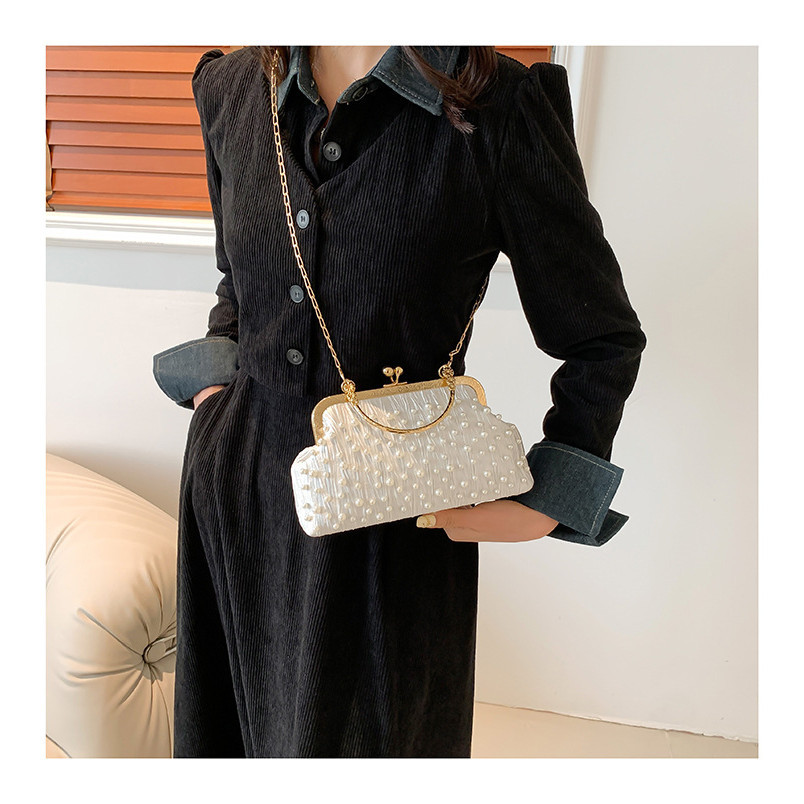 Tas Pesta Model Terbaru - Tas Pesta Mutiara - Party Bag Pearl - Tas Pesta Wanita Mutiara 937