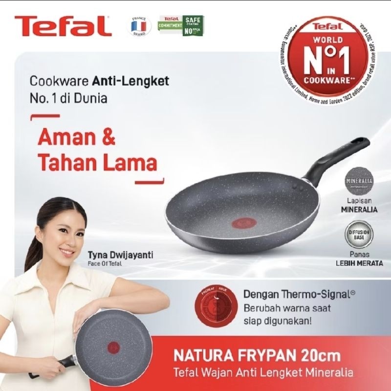 TEFAL NATURA FRYPAN 20 CM