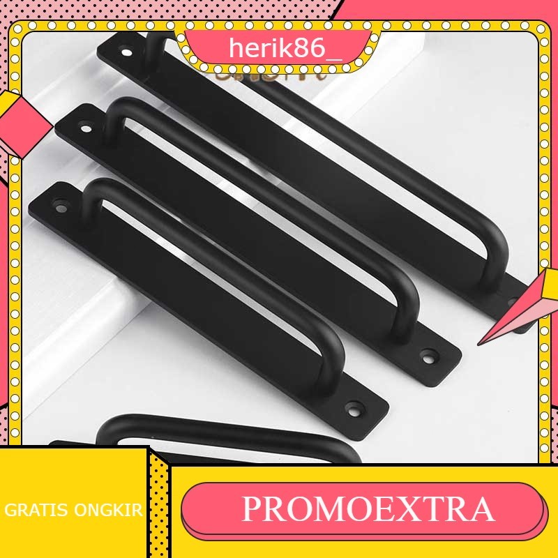 Handle Pintu Sliding Rumah Tarikan Geser Laci Minimalis Bahan Aluminium