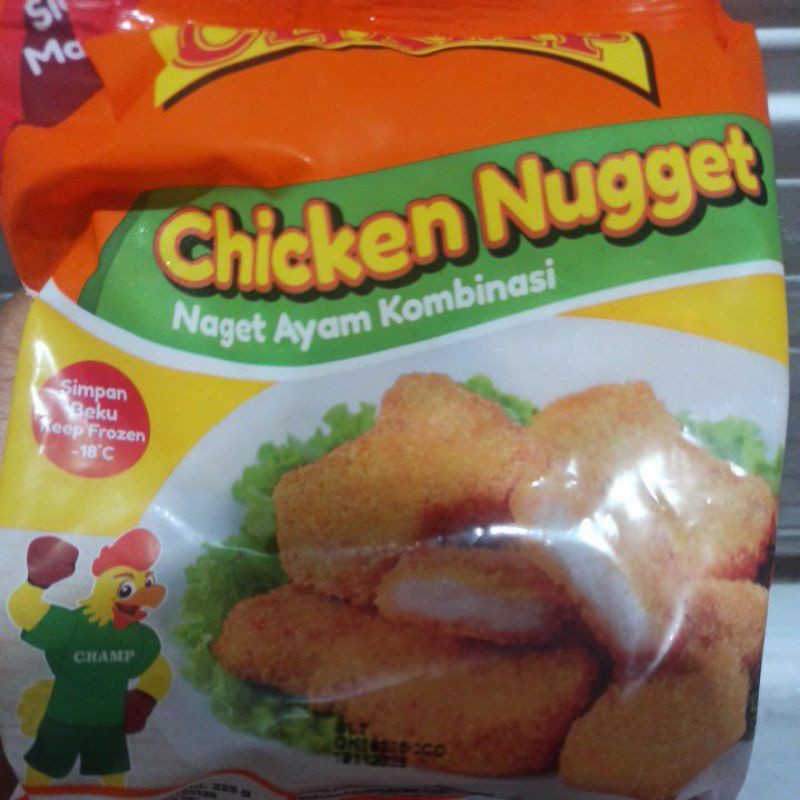 

(DERIFROZEN) Nugget Champ 225gr