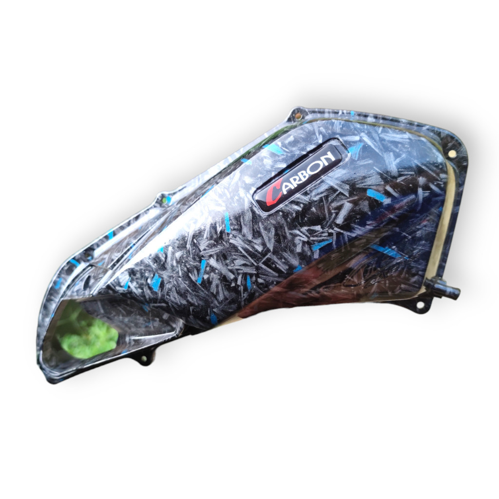 Forged Biru Tutup filter saringan udara PCX160 VARIO160 ADV160 AES VARIASI27 RACINGSHOP