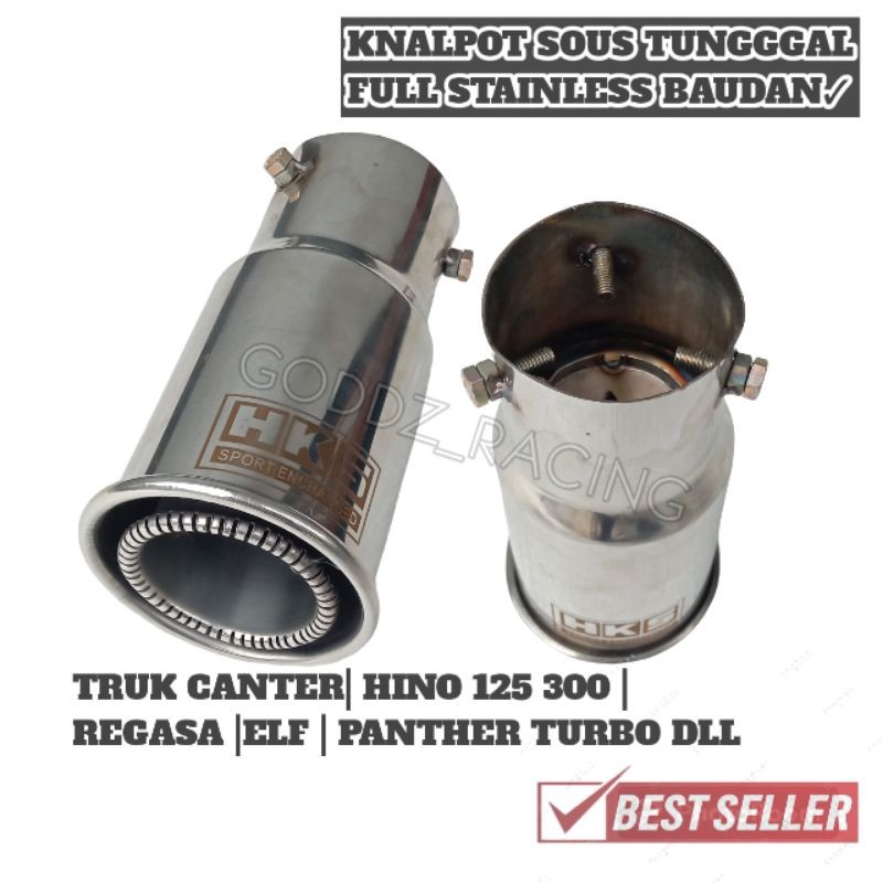 Knalpot mobil hks sous jet bus suos untuk truk elf Triton dll