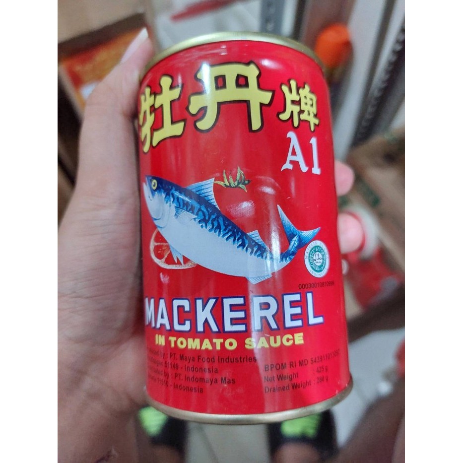 

Sarden botan Mackerel Ikan Kaleng 425gr