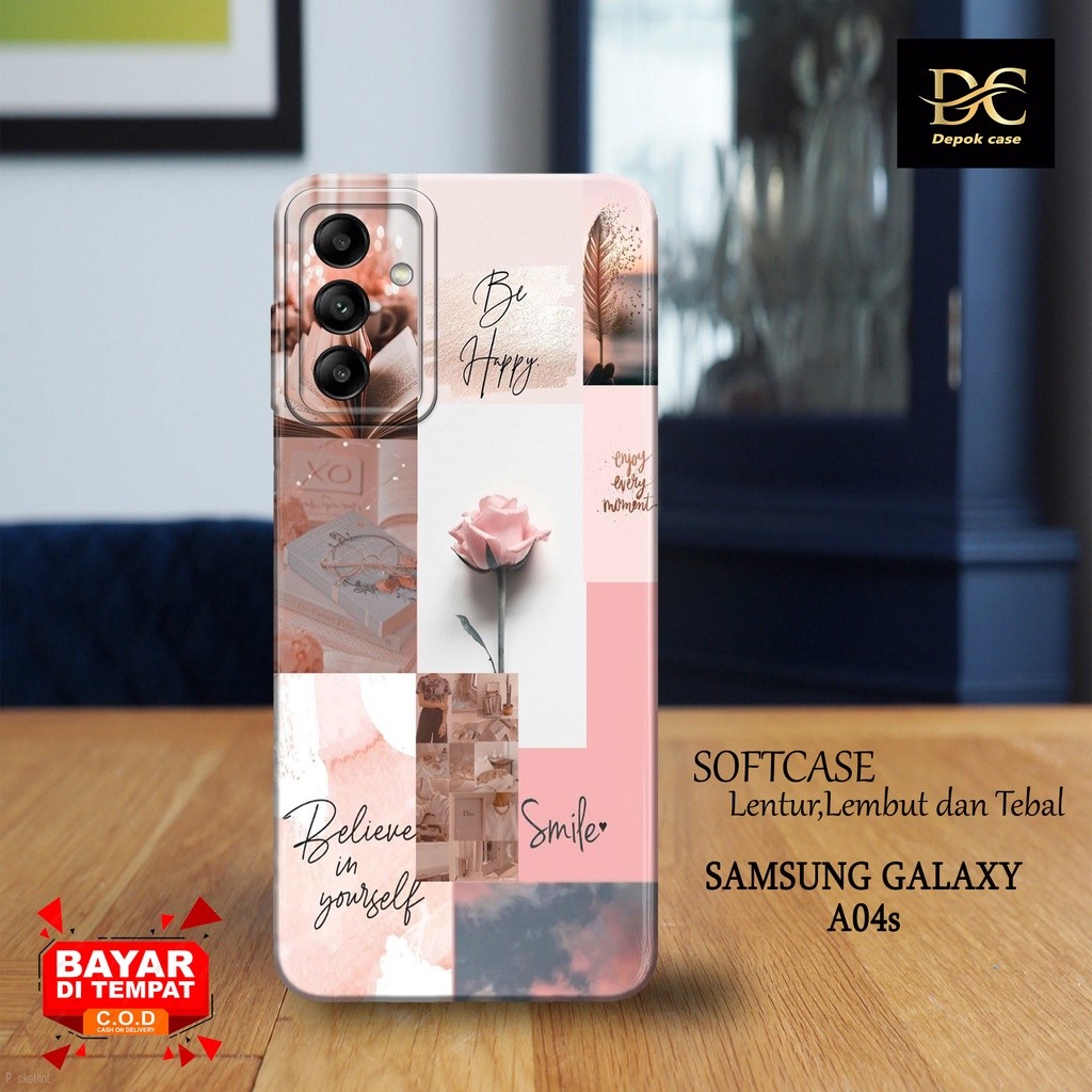 Case Samsung A04s Terbaru - Fhasion Case AESTHETIC - Casing Hp Samsung Galaxy A04s Terbaru - Softcas