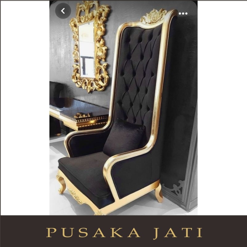 kursi raja | Sofa king Chair | Sofa raja terbaru | Sofa mewah pusaka jati