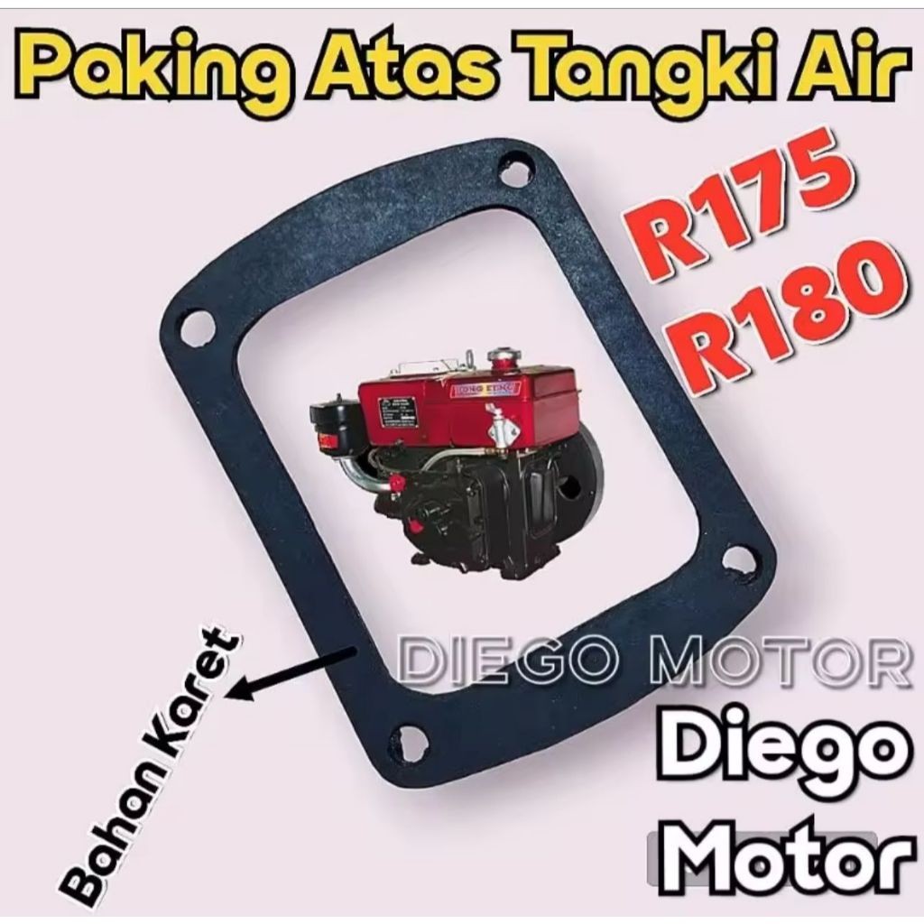 

paking tangki atas dan bawah packing hopper mesin diesel pengerak R175 R180 7PK 8PK amplas