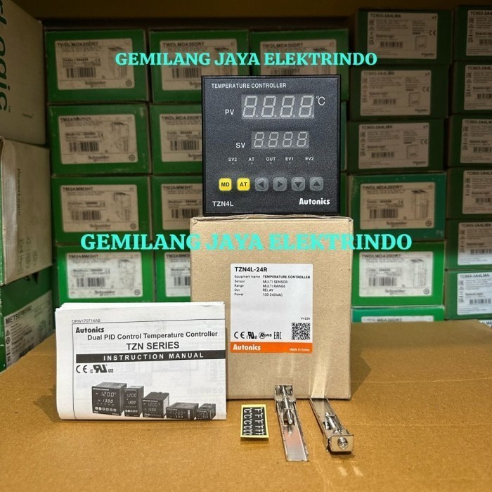 AUTONICS TZN4L-24R / TEMPERATUR CONTROLLER TZN4L 24R 100-240V ASLI NEW
