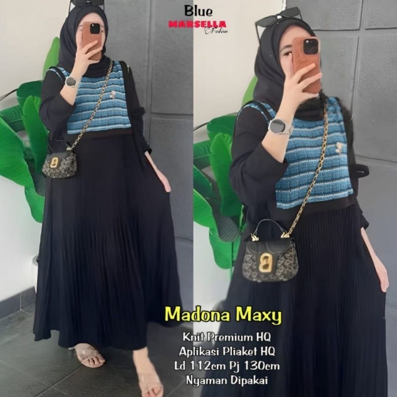 GAMIS DRESS MADONA MAXY ORIGINAL BY MARSELA