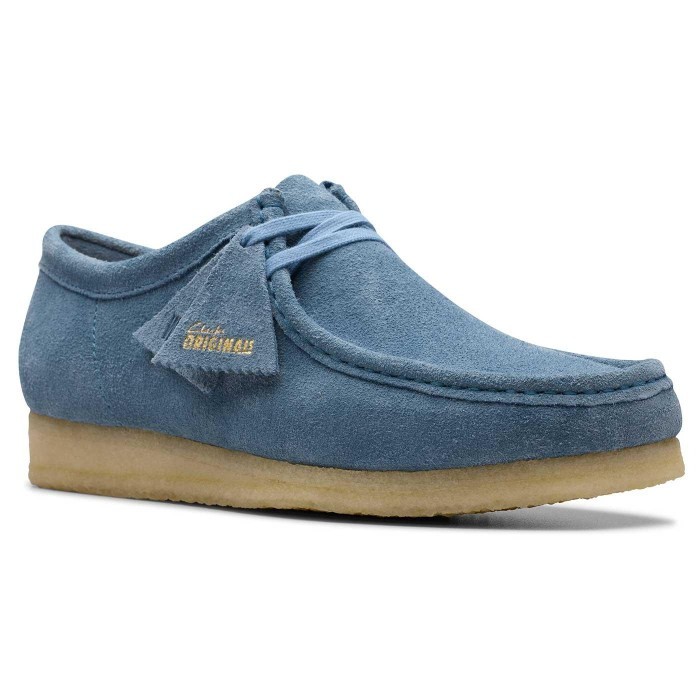 Wallabee Clarks French Blue Suede (26179164) Original - 8.5UK