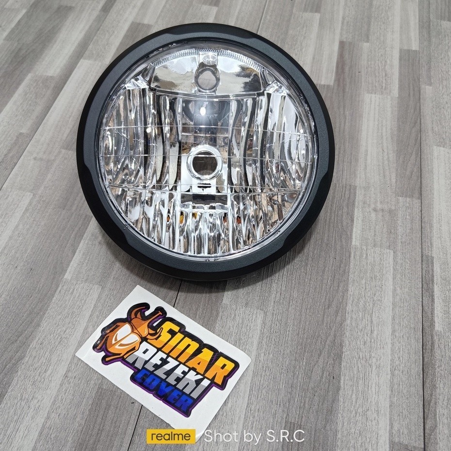 Win - Headlamp Lampu Depan Reflektor Cb 150 Verza Cb150Verza Cb150 Verza Sepaket Mangkok Lampunya Sr