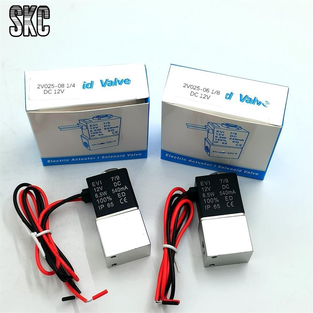 Solenoid Valve Electric Pneumatic Air Valve DC 12V