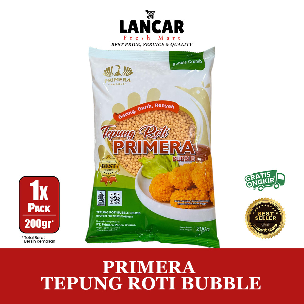 

PRIMERA TEPUNG ROTI-BUBBLE 200GR