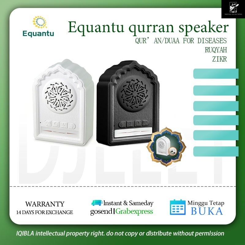 READY STOCKFULL AL QURAN LED SPEAKER 30 JUZUK ZIKIR RUQYAH BLUETOOTH SPEAKER PLUG