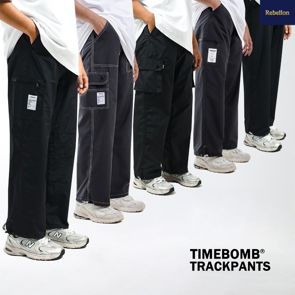 TIMEBOMB | CELANA TRACKPANTS PARASUT | TRACK PANTS CARGO