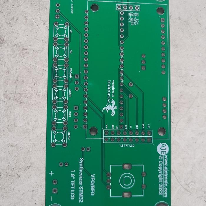 Part PCB Synthesizer STM32  SI5351  VFO TFT LCD 1.8" controller display ssb bitx Electrical Equipmen