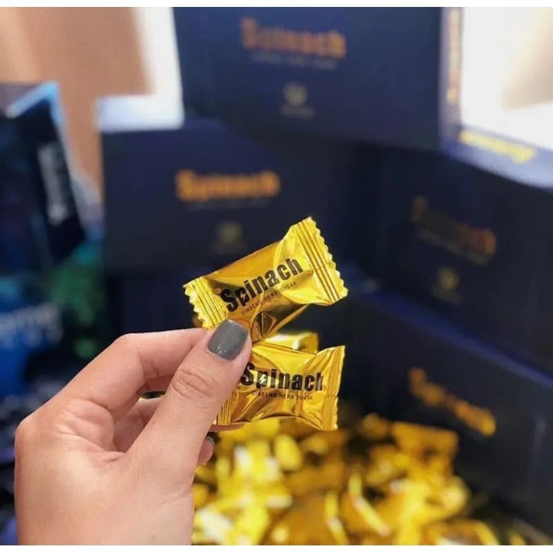 

PRODUK JOSS Spinach Candy 4 Pcs Asli Permen Spinach Candy Original