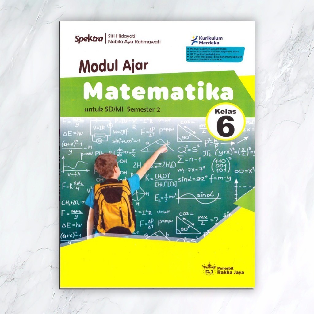 Spektra Modul Ajar Matematika SDMI kelas 6 semester 2