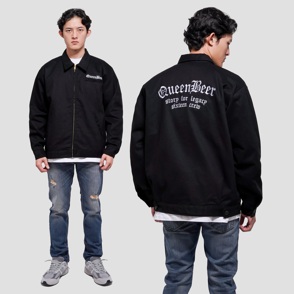 Queenbeer - Work Jacket Woorkie Black
