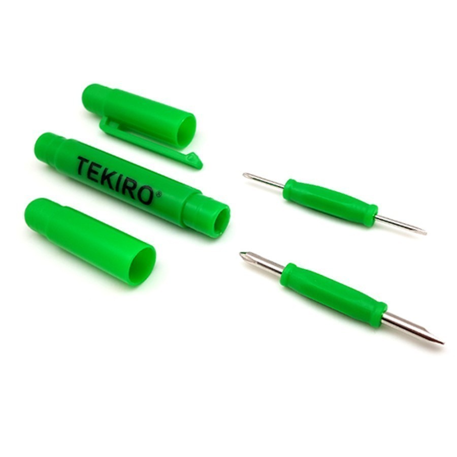 Obeng Mini Set 4 in 1 Tekiro Obeng Tipe Pen Kacamata Jam Tangan Laptop