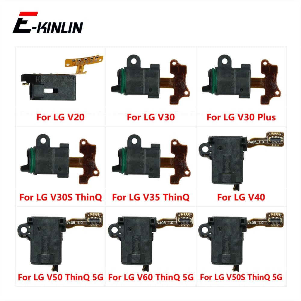 Headphone Jack Ear Earphone Audio Flex Cable For LG V20 V30 V30S Plus V35 V40 V50 V50S V60 ThinQ 5G 