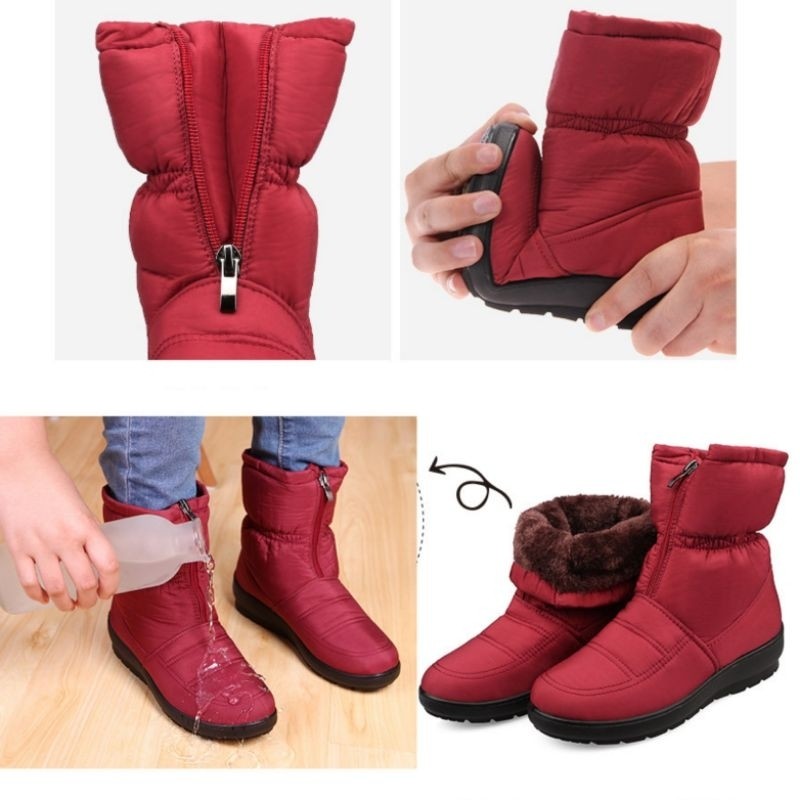 Sepatu Musim Dingin Wanita Waterproof / Sepatu Boots Winter / Winter Snow Boots Waterproof
