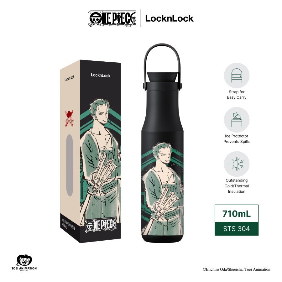 One Piece  x LocknLock Metro Double Tumbler lock n lock - Zoro