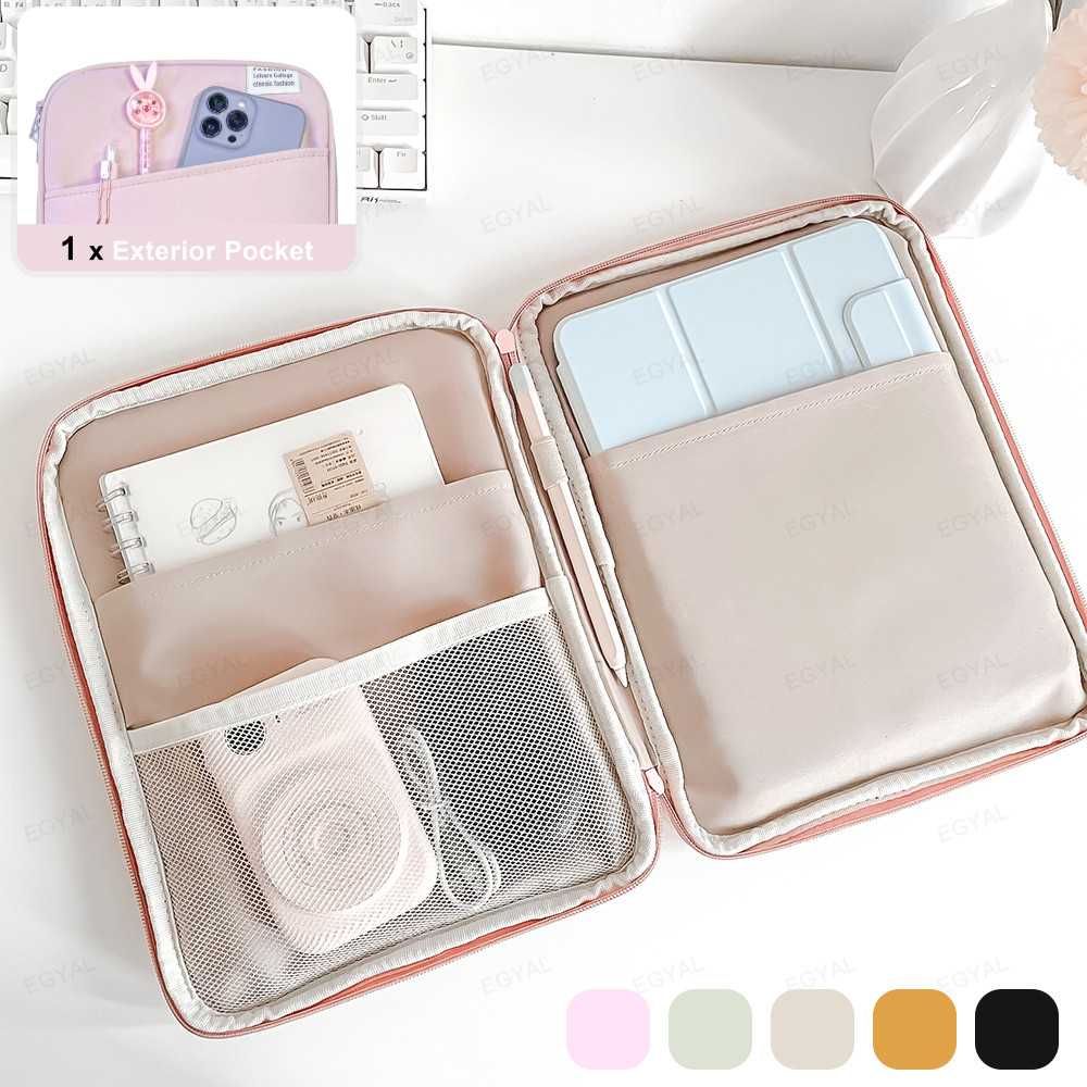 

Tablet Sleeve Bag 9-11 inch for XiaoMi Pad 5 Pro iPad Air Pro 11 13 M4 M2 10th/9/8 10.2 For Samsung Huawei Shockproof Pouch Bags