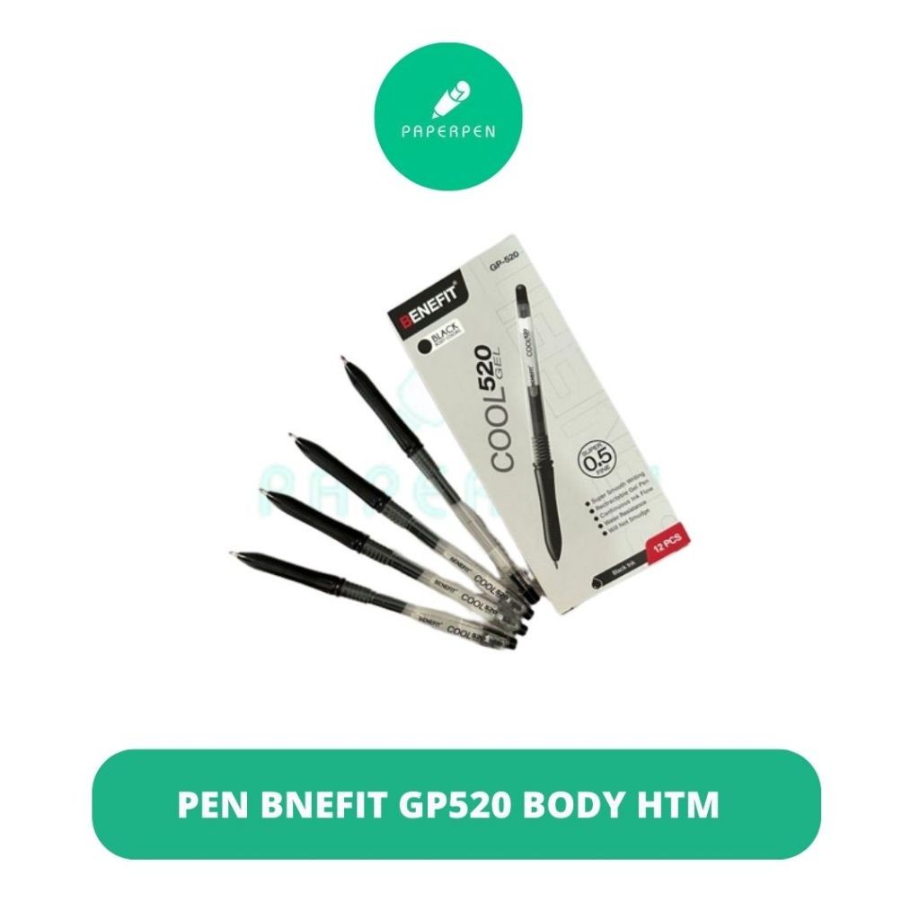

[SG] (PCS) BULPOIN BNEFIT GP520 BODY HITAM