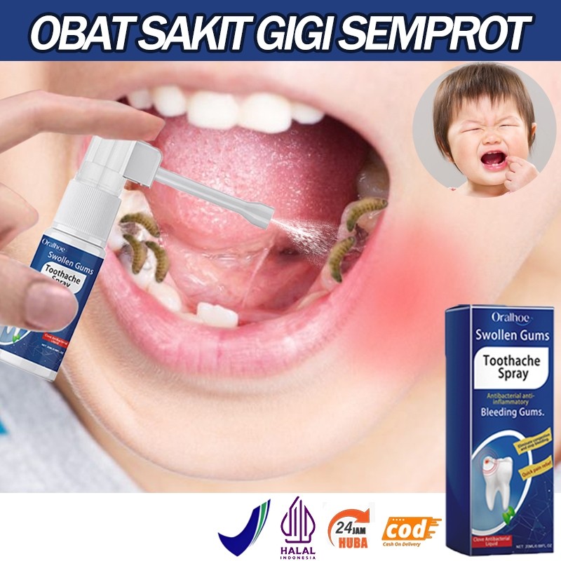 Obat sakit gigi Obat sakit gigi berlubang Obat sakit gigi semprot 20ml Obat sakit gigi ampuh Obat
