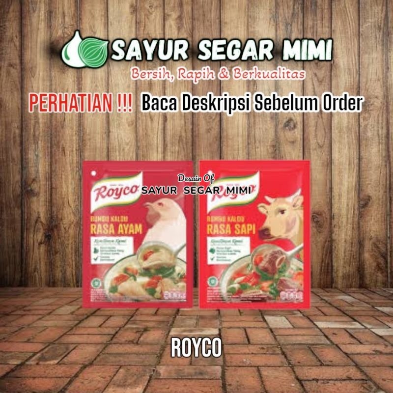 

Royco Bumbu Kaldu Ayam 230 gr - Sayur Palembang