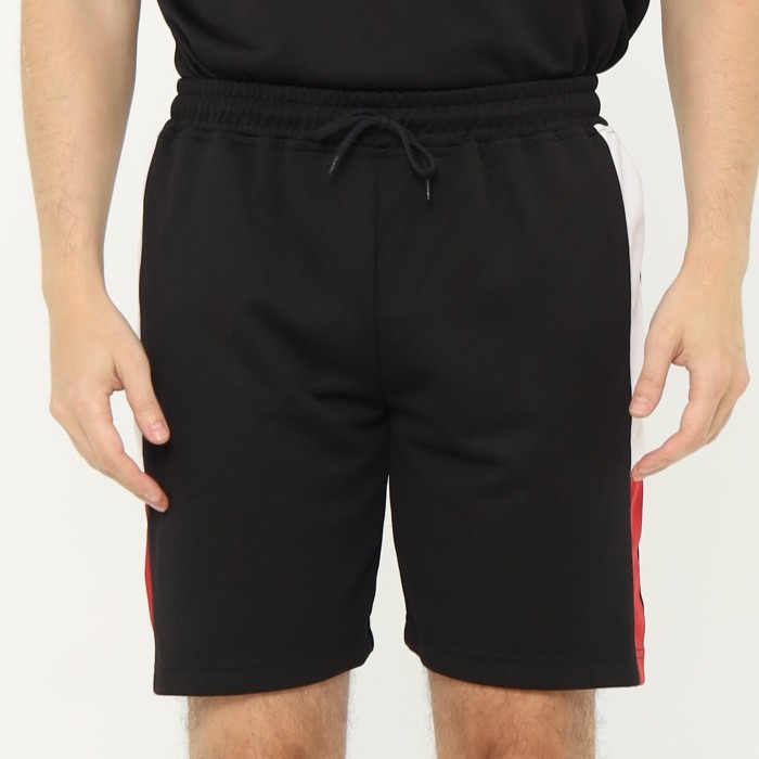 BEST SELLER POSHBOY Setelan Oblong Pria Celana Pendek Magic One Set - Black Short, S-M