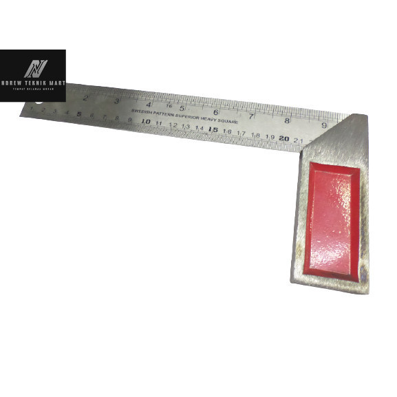 

Penggaris siku tukang / Try square 10 inch dan 12 inch - 10 inch