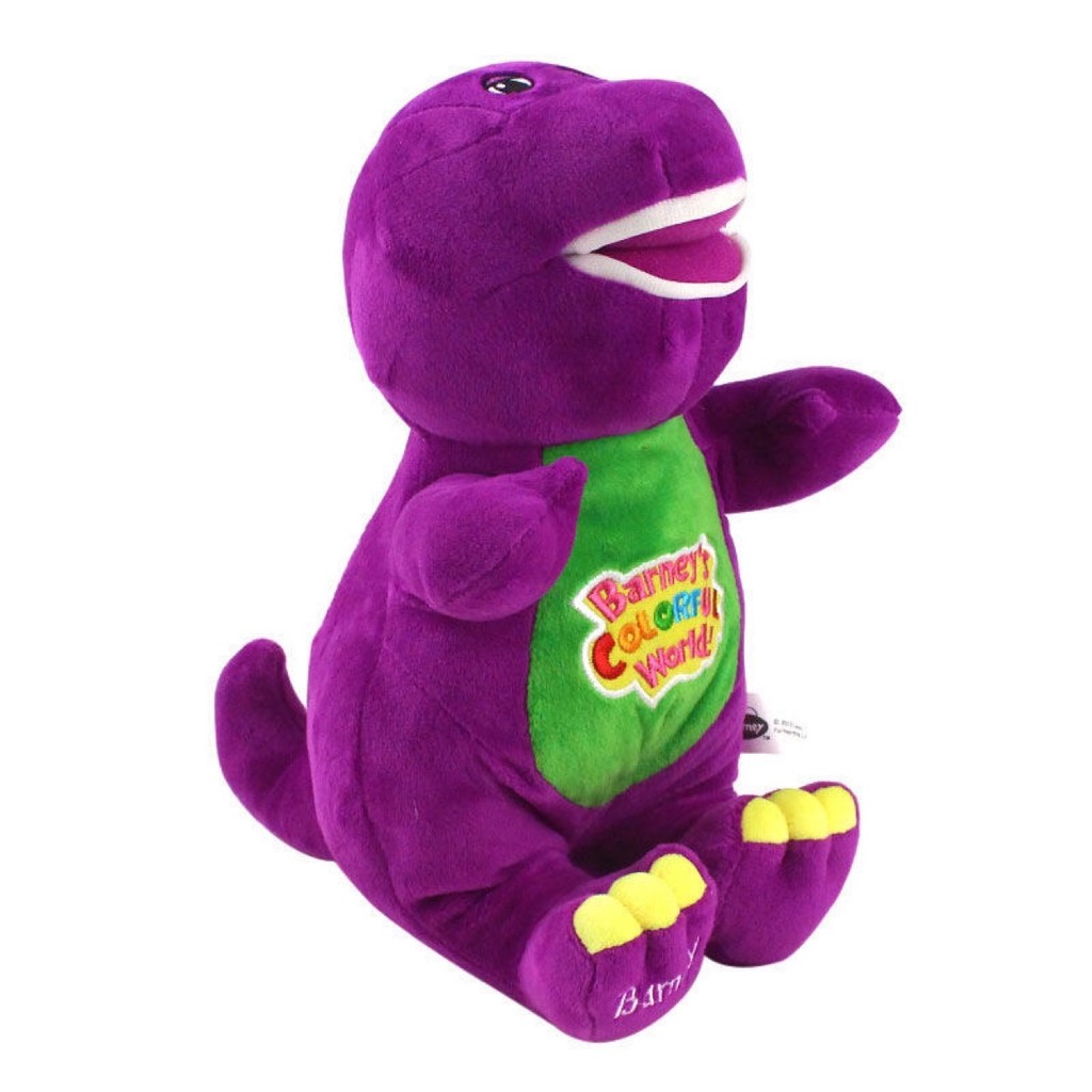 30cm Hot Sale Purple Dinosaur Barney Plush Toys Soft Stuffed Doll Kids Children Gift